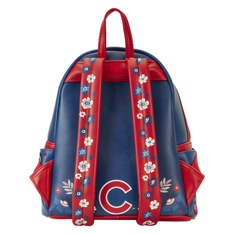 MLB Chicago Cubs Floral Mini Backpack