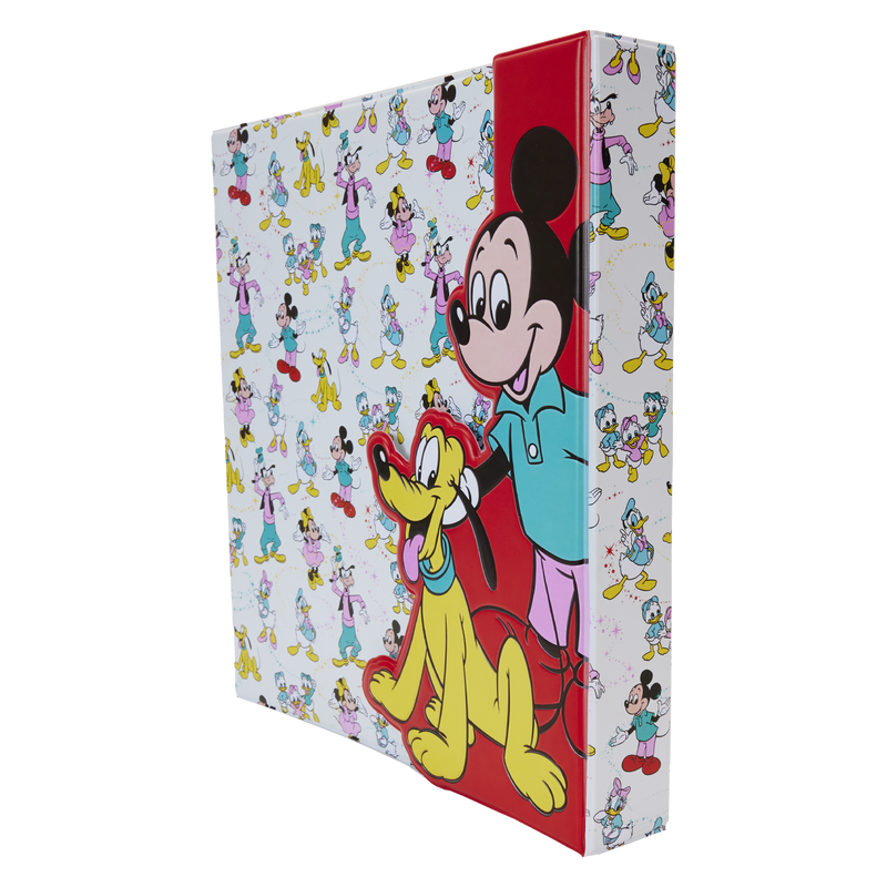 Disney100 Mickey x26 Friends Classic Stationery 3-Ring Binder