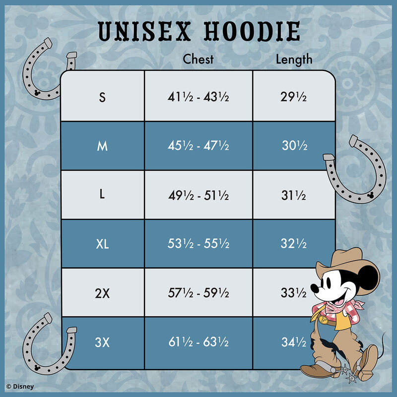 Western Mickey Mouse Unisex Hoodie