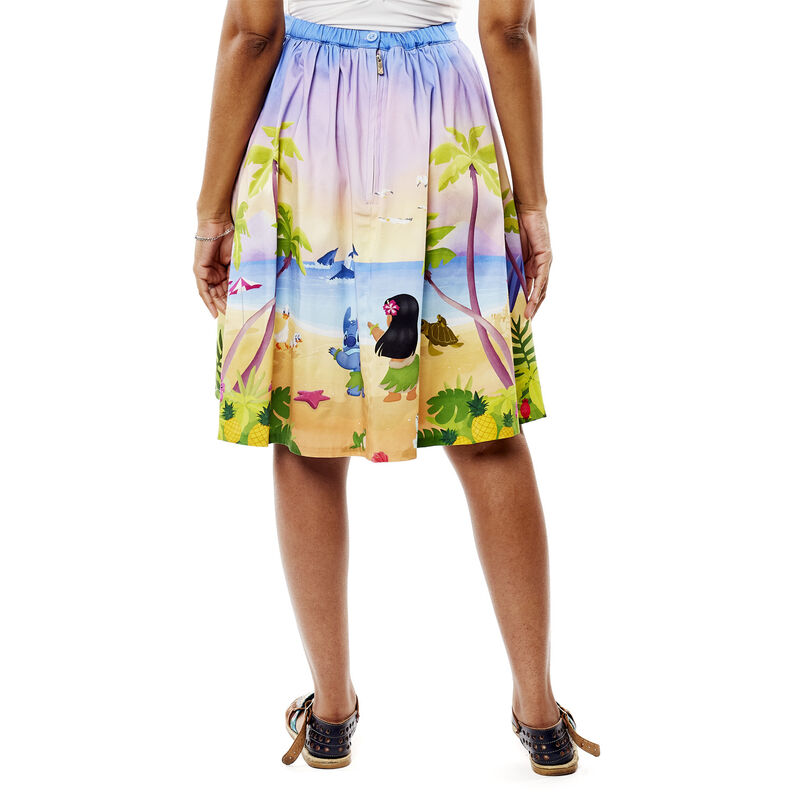 Stitch Shoppe Lilo x26 Stitch Beach Scene Sandy Skirt
