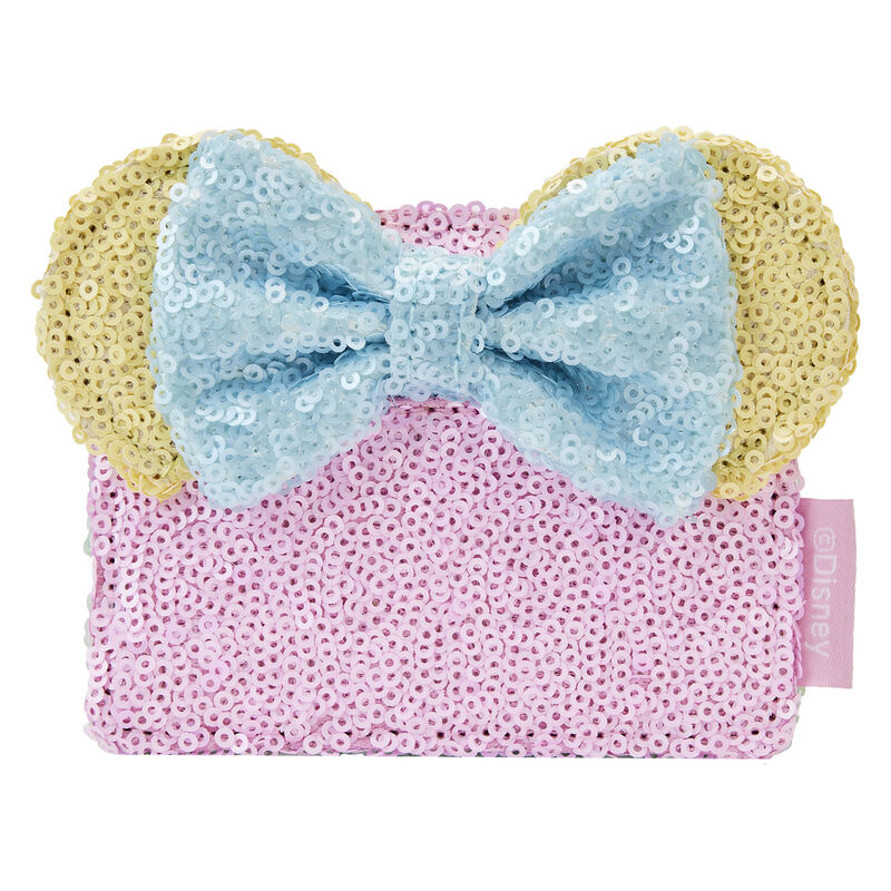 Limited Edition Exclusive - Minnie Mouse Pastel Sequin Card Holder
