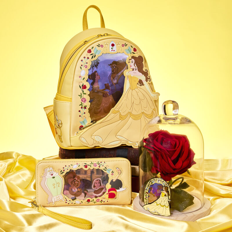 Beauty and the Beast Princess Series Lenticular Mini Backpack