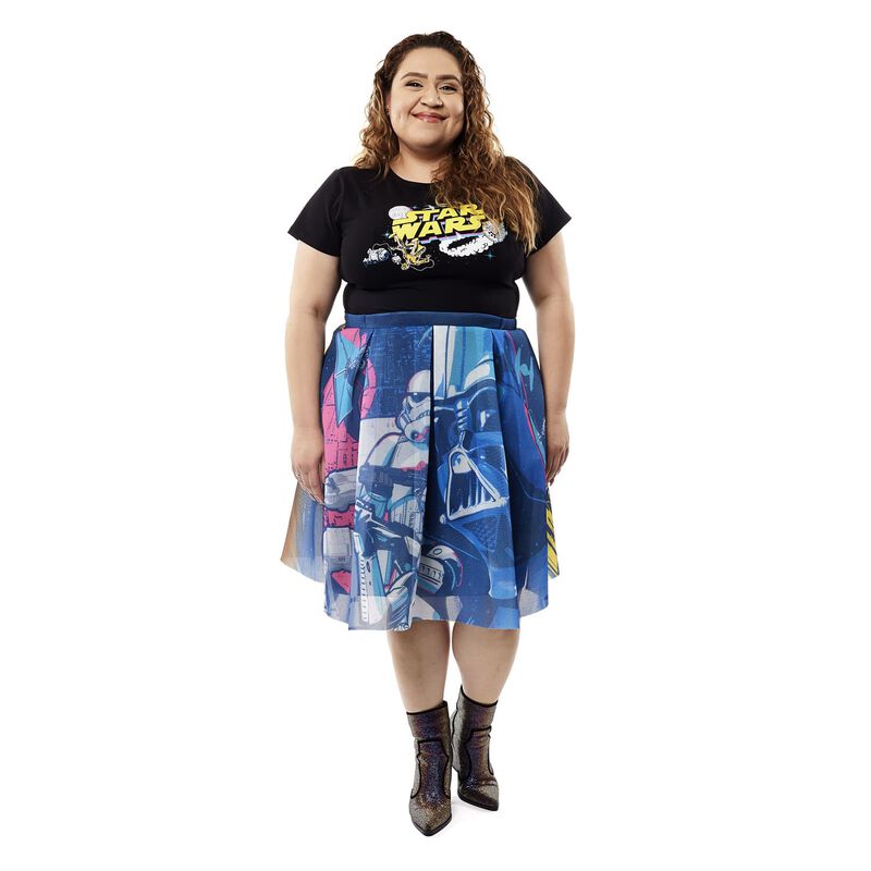 Stitch Shoppe Star Wars™ Space Logo Ariana Top