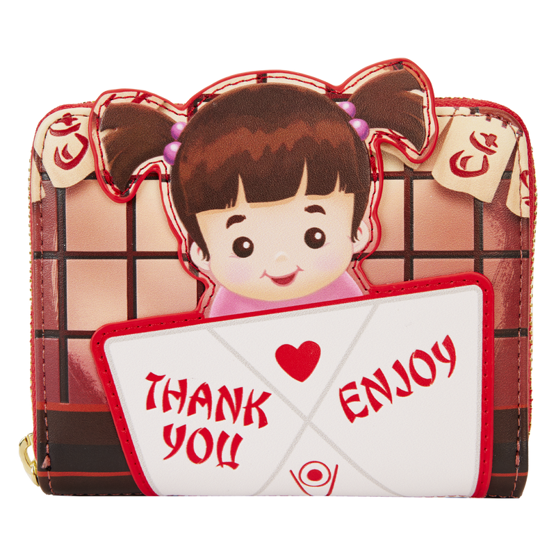 Monsters, Inc. Harryhausen's Takeout Boo Zip Around Wallet