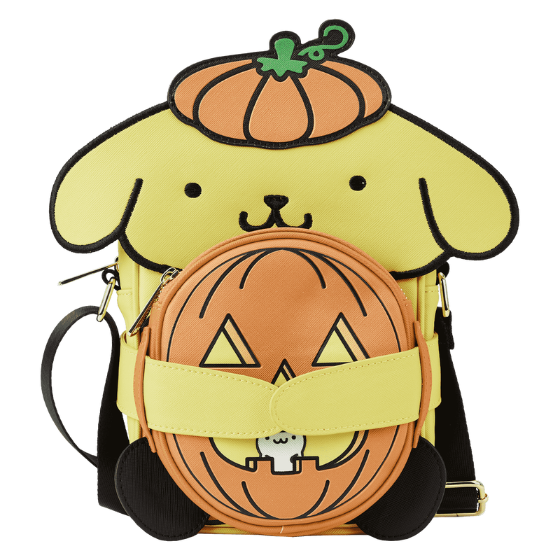 Sanrio Pompompurin Halloween Crossbuddies® Cosplay Crossbody Bag with Coin Bag