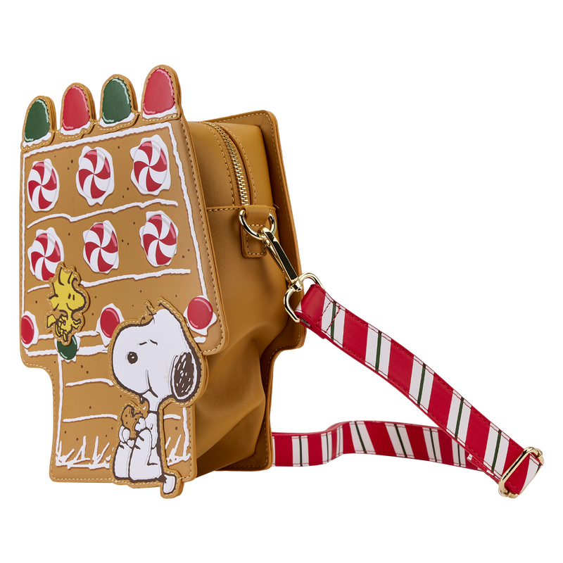 Peanuts Snoopy Gingerbread House Scented Crossbody Bag