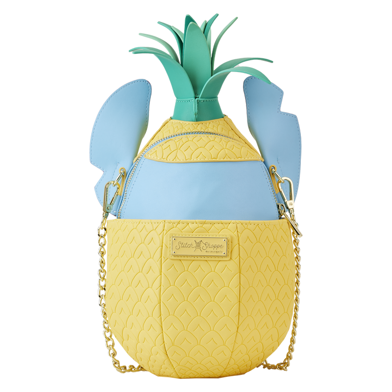 Stitch Shoppe Lilo and Stitch Figural Pineapple Crossbody Bag