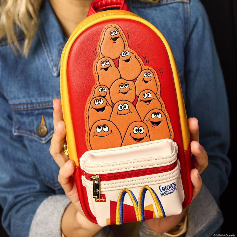 McDonald's McNugget Buddies Stationery Mini Backpack Pencil Case
