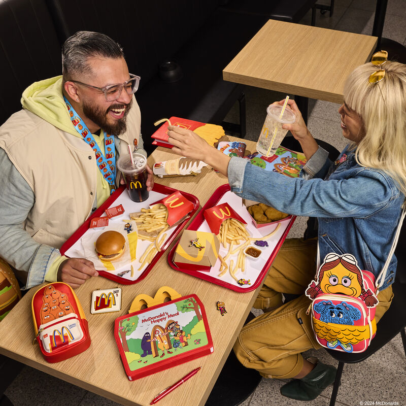 McDonald's McNugget Buddies Stationery Mini Backpack Pencil Case