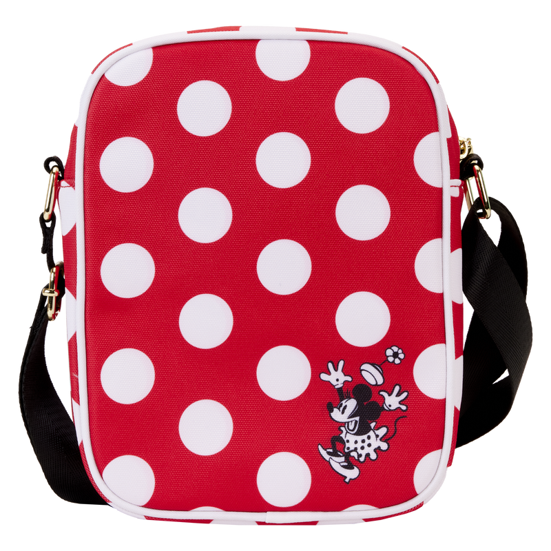 Minnie Mouse Rocks the Dots Classic Nylon Passport Crossbody Bag