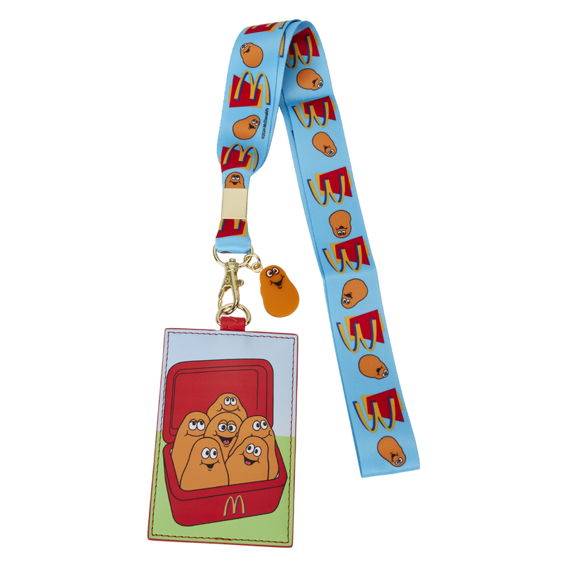 McDonald's McNugget Buddies Lanyard With Card Holder