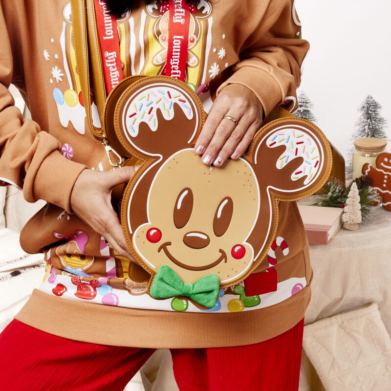 Mickey x26 Minnie Gingerbread Cookie Crossbody Bag