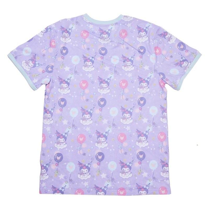 Sanrio Kuromi Carnival All-Over Print Unisex Ringer Tee