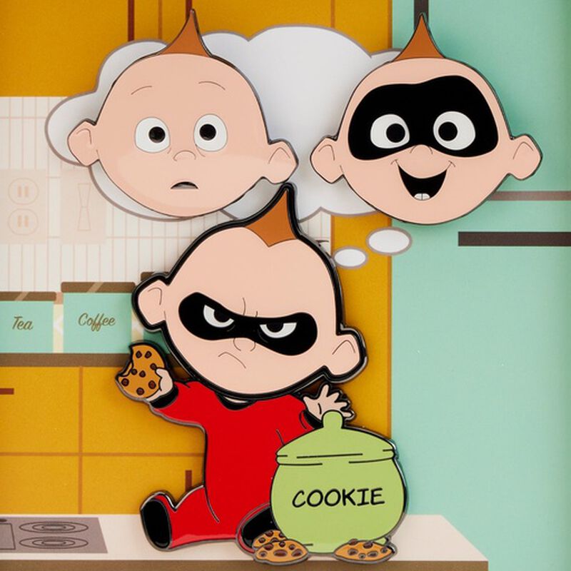 The Incredibles Jack Jack Mixed Emotions Pin Set