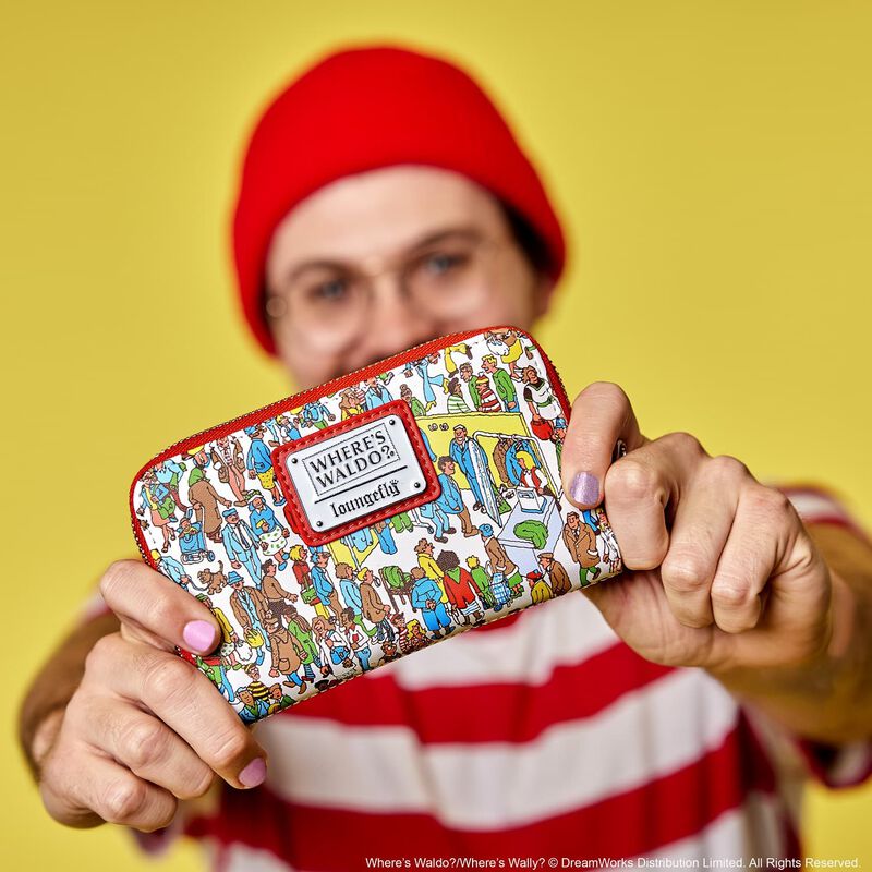 Where’s Waldo All-Over Print Zip Around Wallet