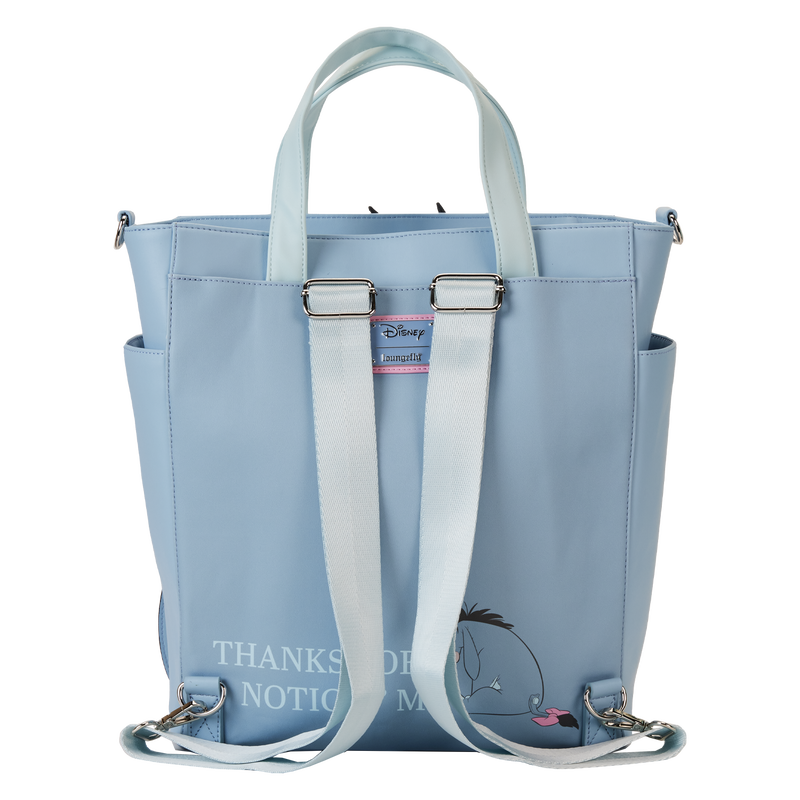 Winnie the Pooh Eeyore Convertible Backpack x26 Tote Bag