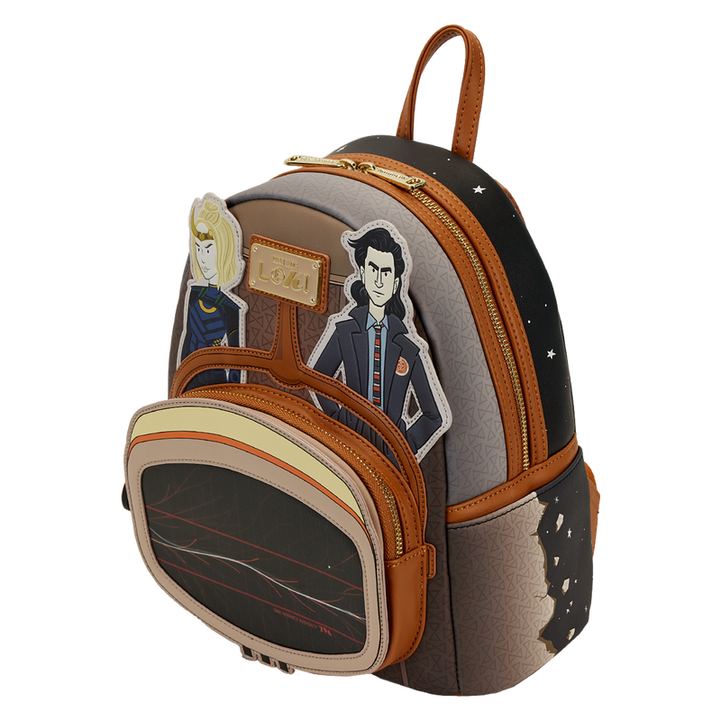 Loki TVA Multiverse Lenticular Mini Backpack