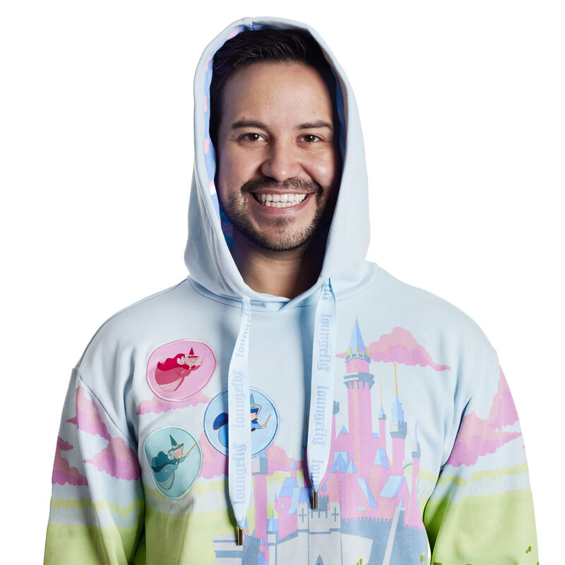 Sleeping Beauty Castle Three Good Fairies Unisex Hoodie