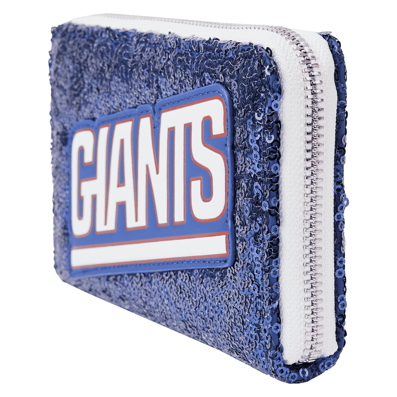 NFL New York Giants Sequin Zip Around Wallet