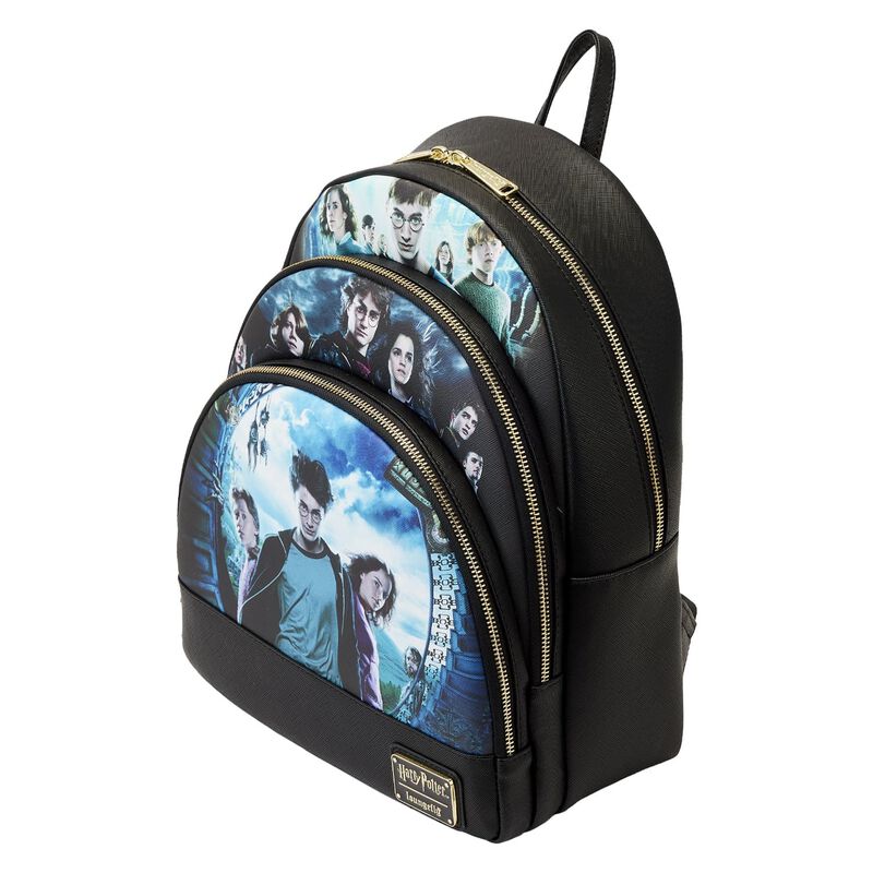 Harry Potter Movie Posters Triple Pocket Mini Backpack