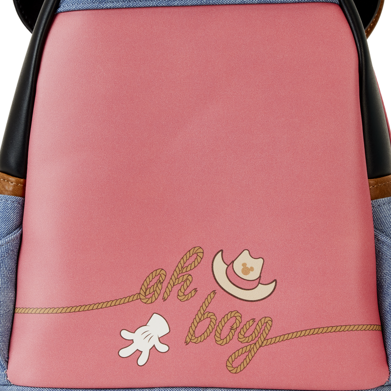 Western Mickey Mouse Cosplay Mini Backpack