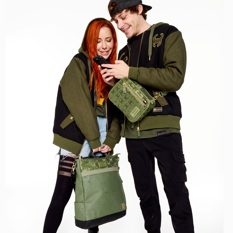 COLLECTIV Marvel Loki The CREATIV Convertible Backpack x26 Tote Bag