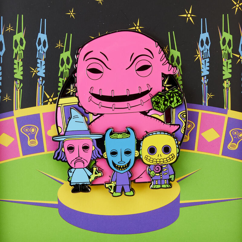 NYCC Limited Edition Funko Pop! By Loungefly Neon Oogie Boogie 3
