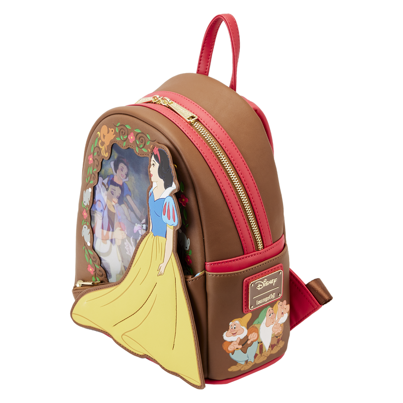 Snow White Princess Series Lenticular Mini Backpack