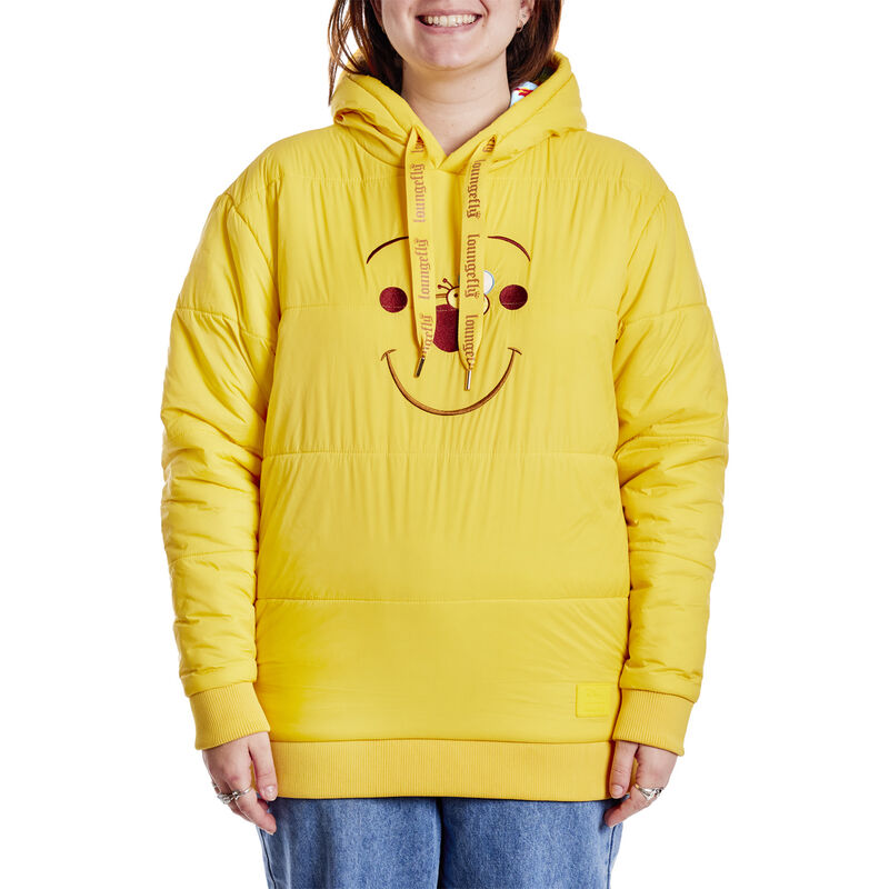 Winnie the Pooh Rainy Day Cosplay Puffer Unisex Hoodie