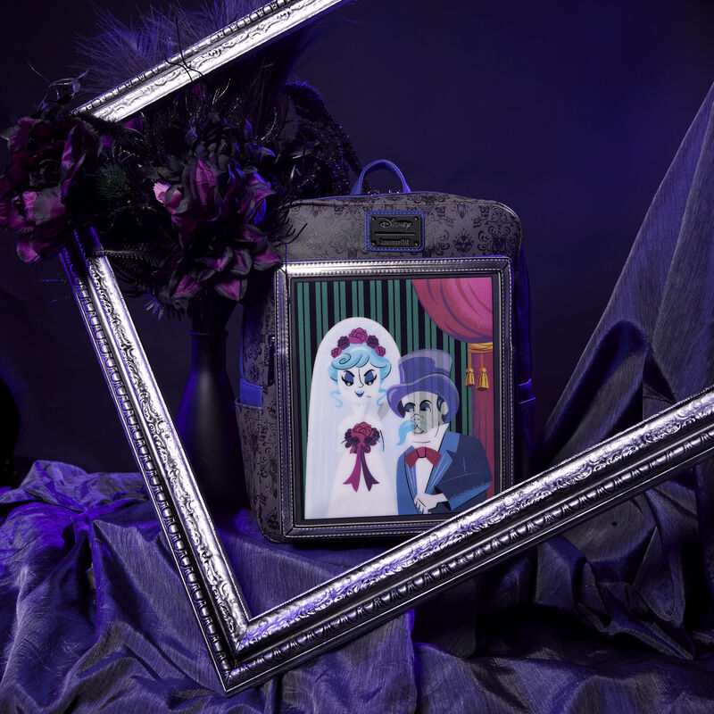 Haunted Mansion The Black Widow Bride Portrait Lenticular Mini Backpack