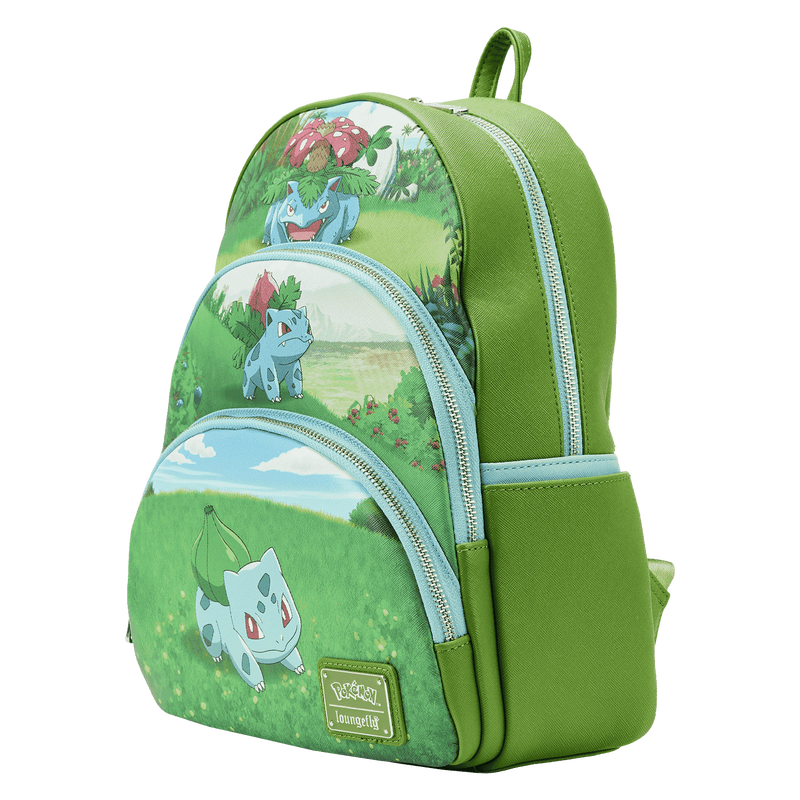 Pokémon Bulbasaur Evolutions Triple Pocket Backpack