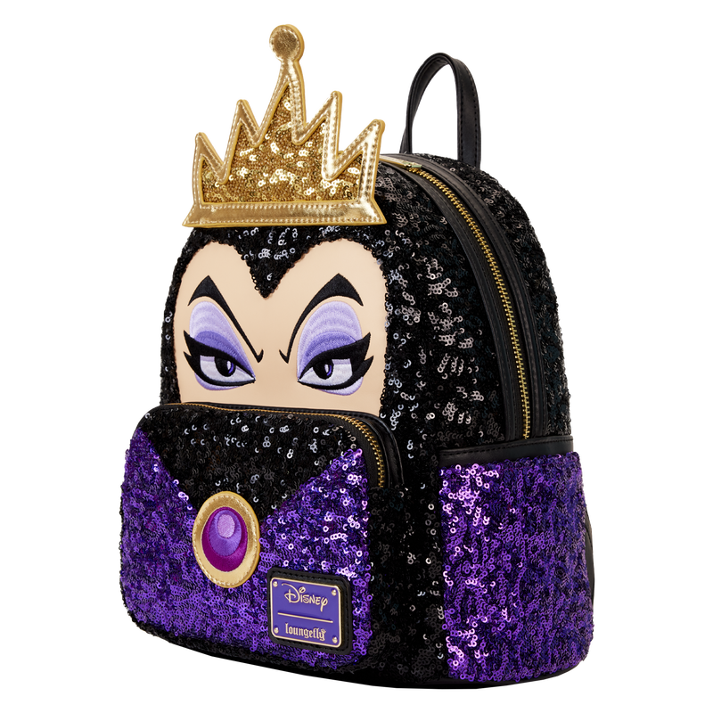Snow White Evil Queen Exclusive Sequin Cosplay Mini Backpack