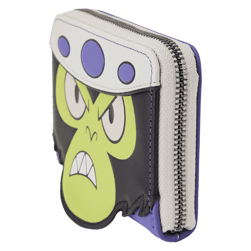 Powerpuff Girls Mojo Jojo Glow Cosplay Zip Around Wallet