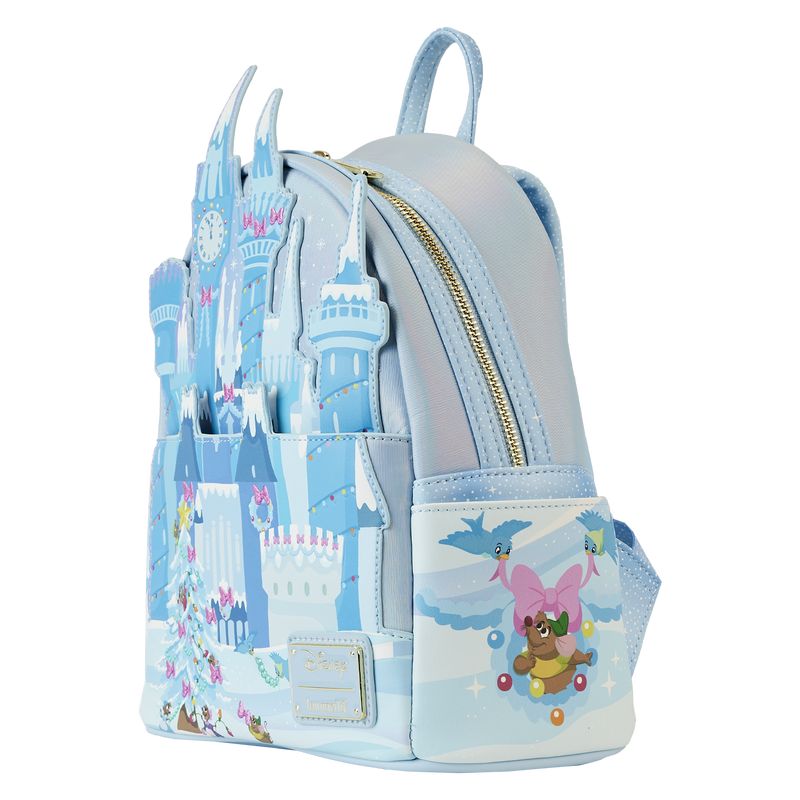 Cinderella Exclusive Holiday Castle Light Up Mini Backpack