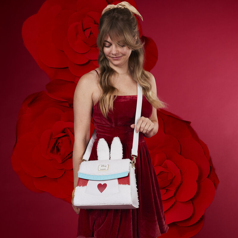 Alice in Wonderland White Rabbit Cosplay Crossbody Bag