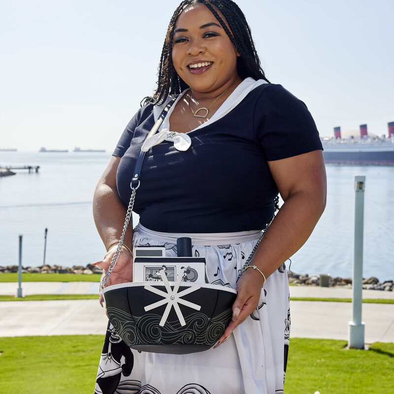 Stitch Shoppe Exclusive Steamboat Willie Figural Crossbody Bag
