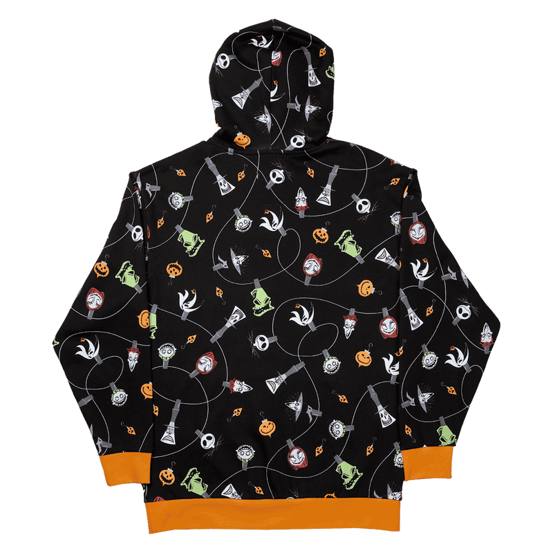 Nightmare Before Christmas Tree String Lights Unisex Hoodie