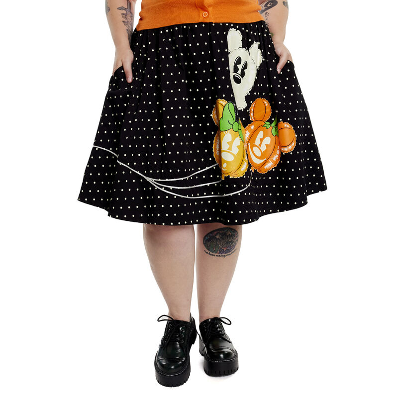 Stitch Shoppe Minnie Mouse Pumpkin Balloon Sandy Skirt