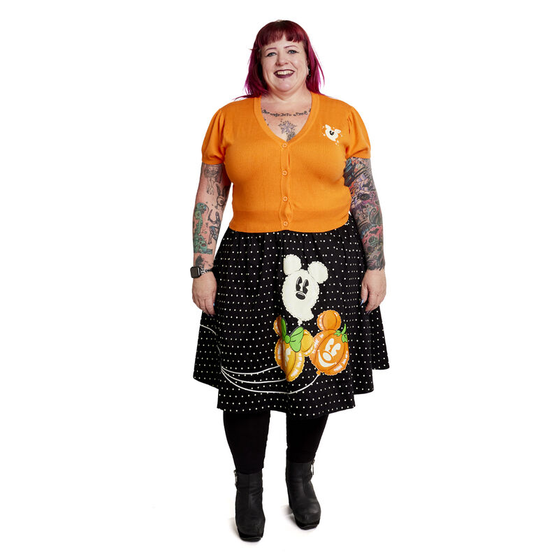 Stitch Shoppe Minnie Mouse Pumpkin Balloon Sandy Skirt