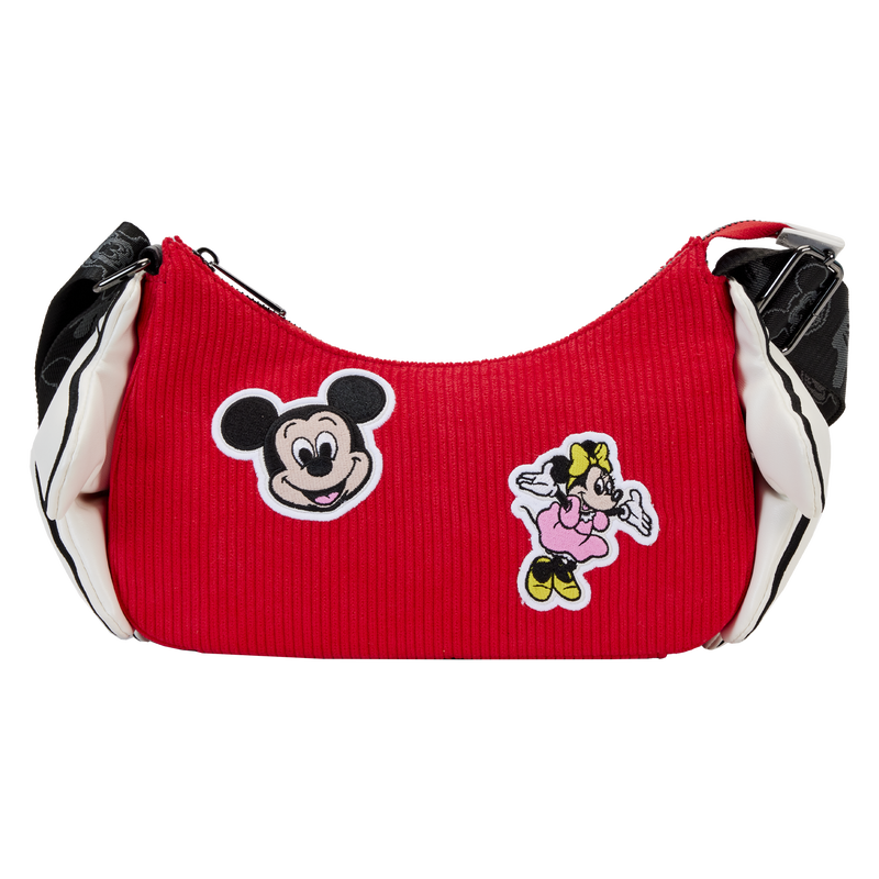 Disney100 Mickey x26 Minnie Classic Gloves Crossbody Bag