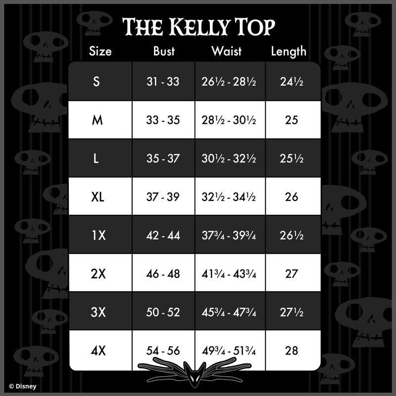 Stitch Shoppe Nightmare Before Christmas Kelly Top