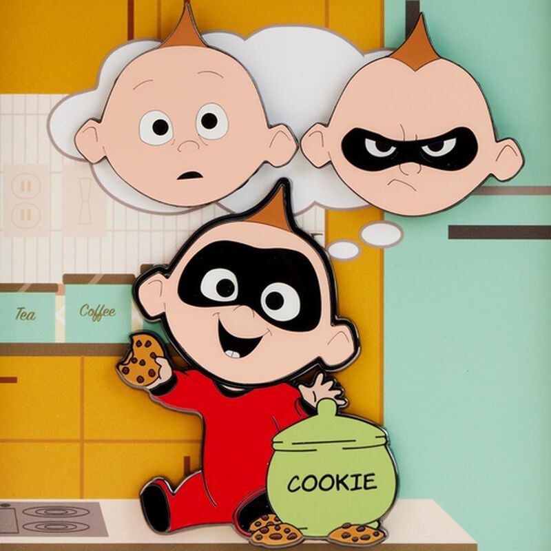 The Incredibles Jack Jack Mixed Emotions Pin Set