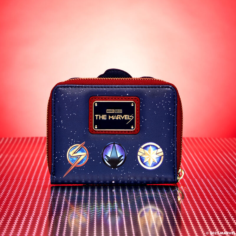 The Marvels Symbol Glow Zip Around Wallet