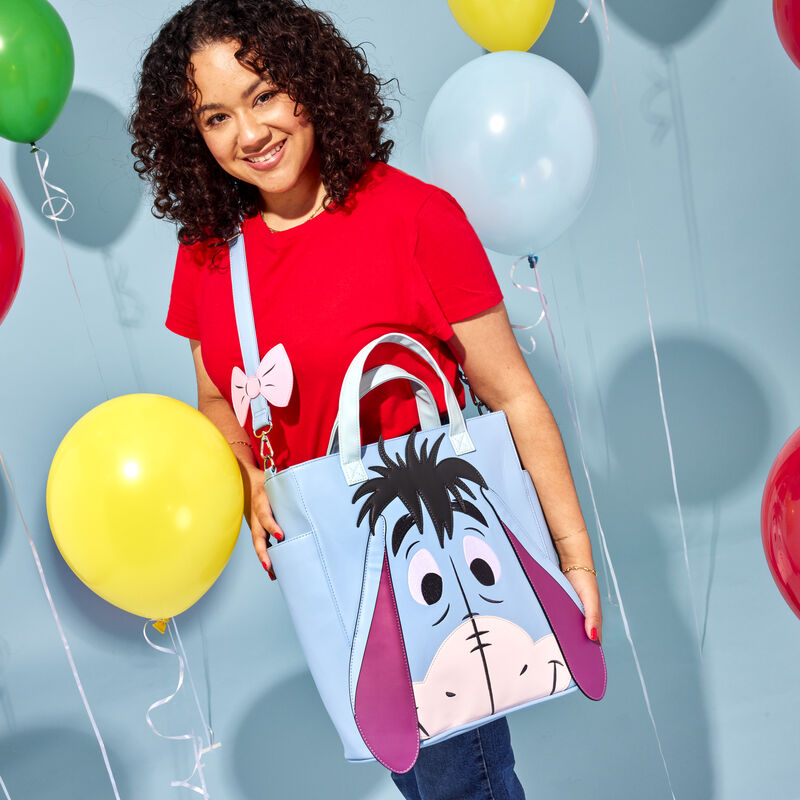 Winnie the Pooh Eeyore Convertible Backpack x26 Tote Bag