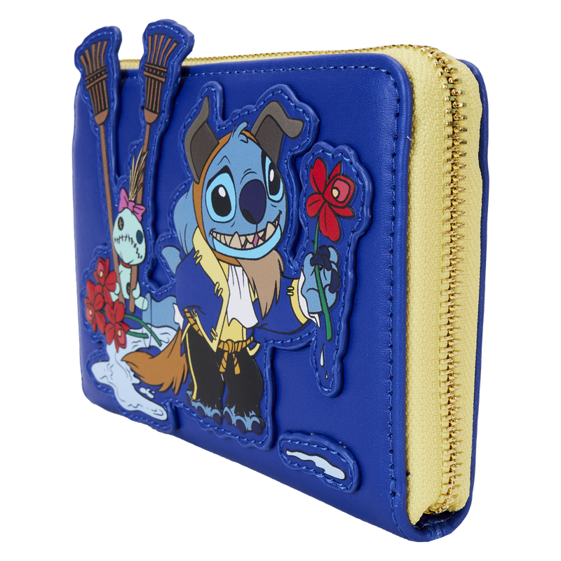 Stitch in Beast Costume Exclusive Zip Around Wallet