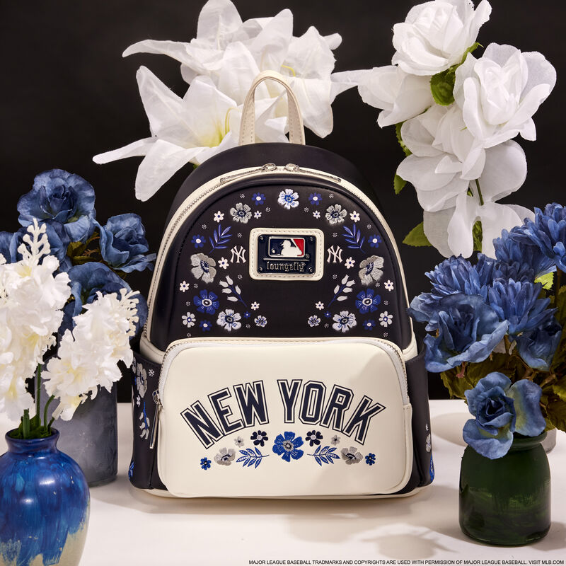 MLB New York Yankees Floral Mini Backpack