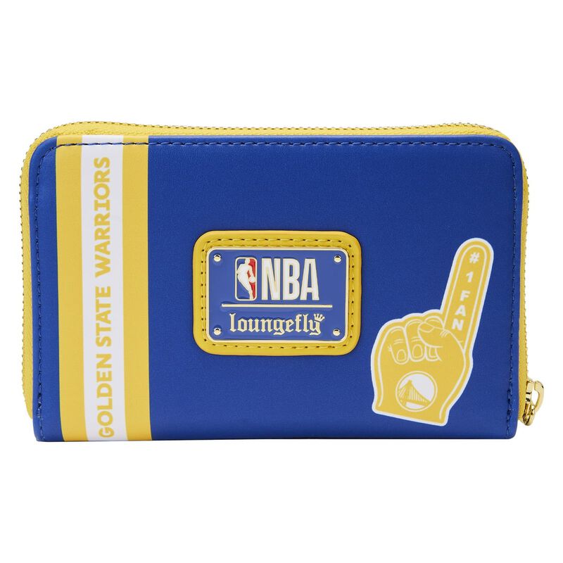 NBA Golden State Warriors  Patch Icons Zip Around Wallet