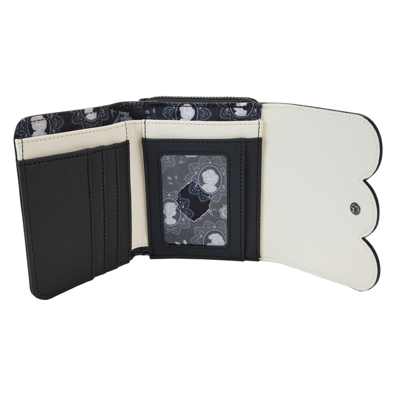 Disney Princess Cameo Porcelain Portraits Zip Around Wallet