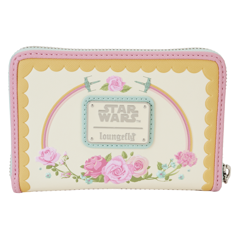 Star Wars Rebel Alliance Floral Zip Around Wallet