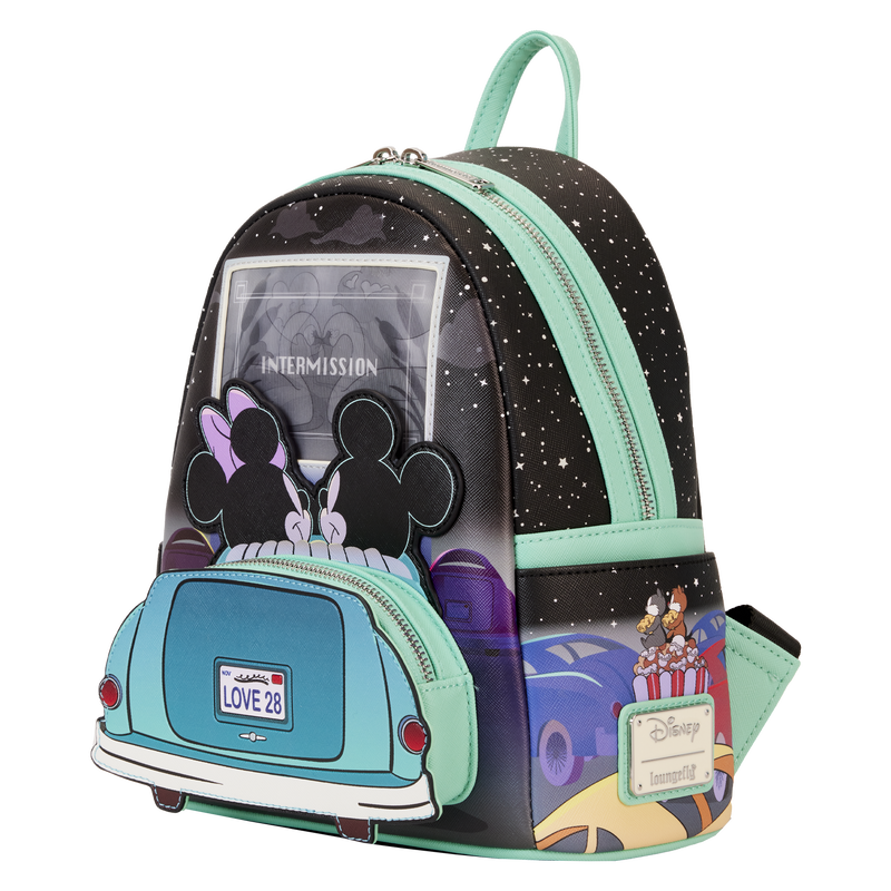 Mickey x26 Minnie Date Night Drive-In Lenticular Mini Backpack